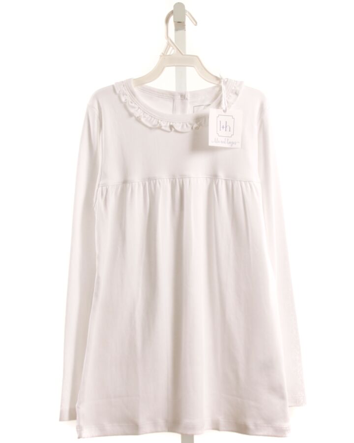 LILA + HAYES  WHITE    KNIT LS SHIRT