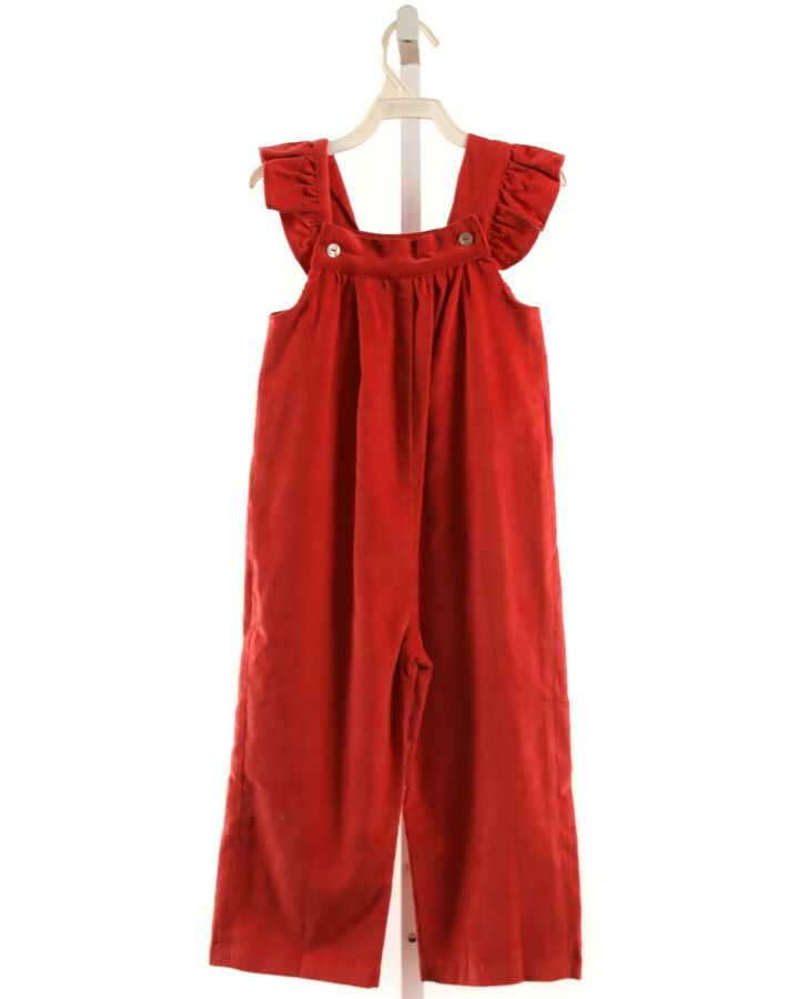PUKATUKA  RED CORDUROY   ROMPER