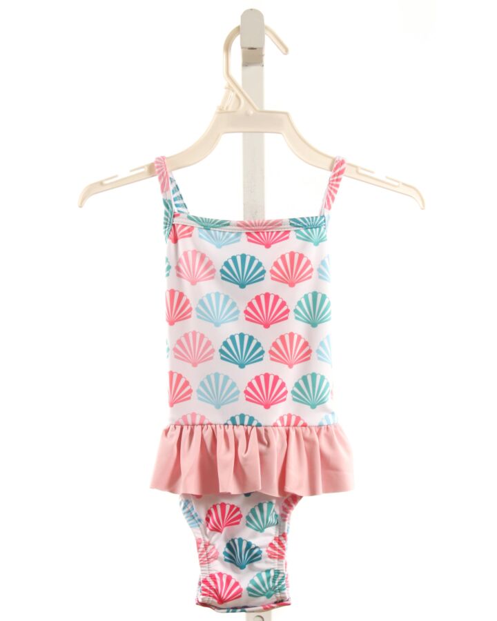 JAMES & LOTTIE  MULTI-COLOR    1-PIECE SWIMSUIT WITH RUFFLE