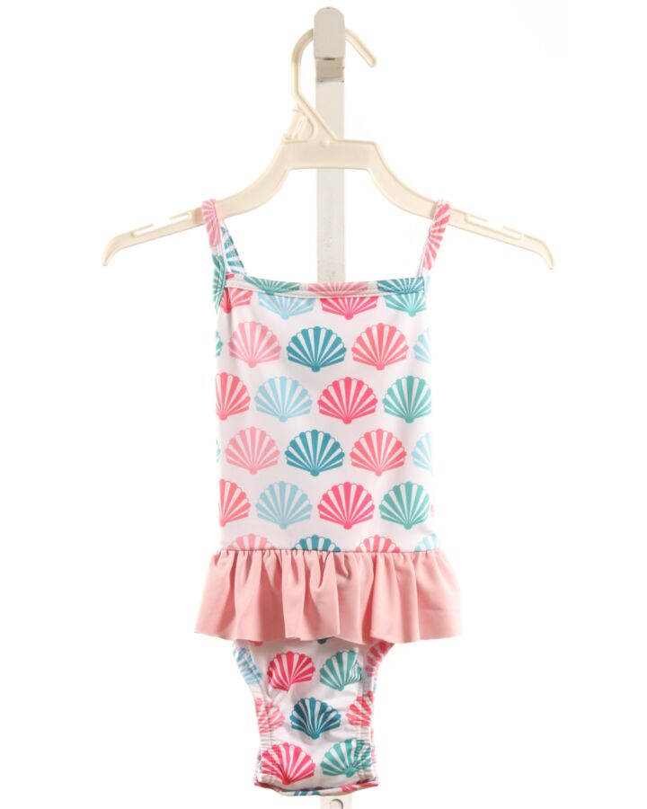 JAMES & LOTTIE  MULTI-COLOR    1-PIECE SWIMSUIT WITH RUFFLE