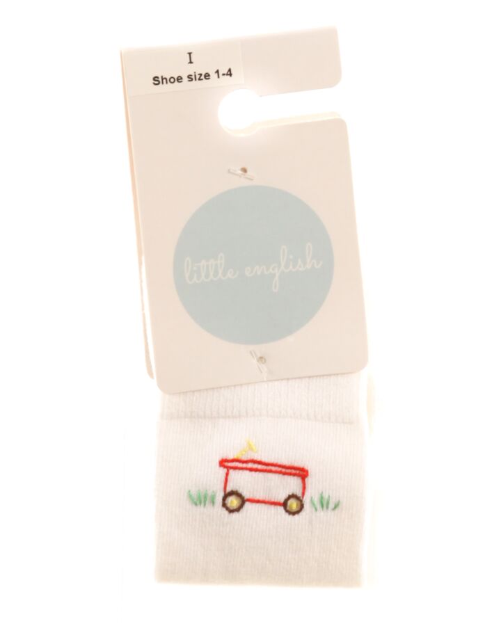 LITTLE ENGLISH  WHITE    SOCKS