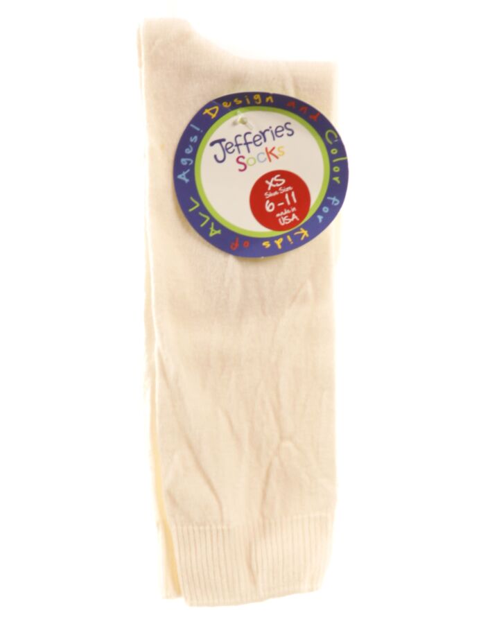 JEFFERIES SOCKS  WHITE    SOCKS