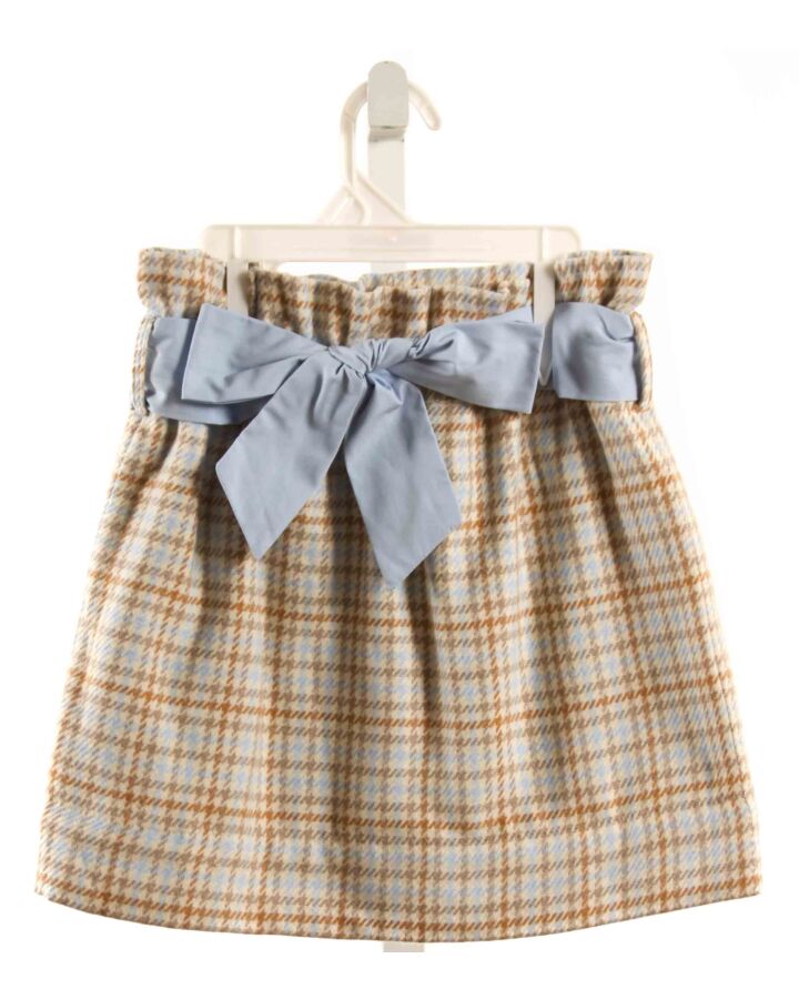 THE BEAUFORT BONNET COMPANY  BLUE  HOUNDSTOOTH  SKIRT