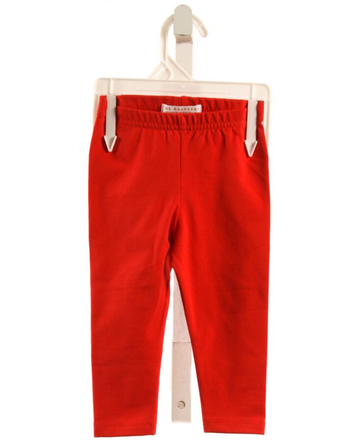 THE BEAUFORT BONNET COMPANY  RED KNIT   LEGGINGS