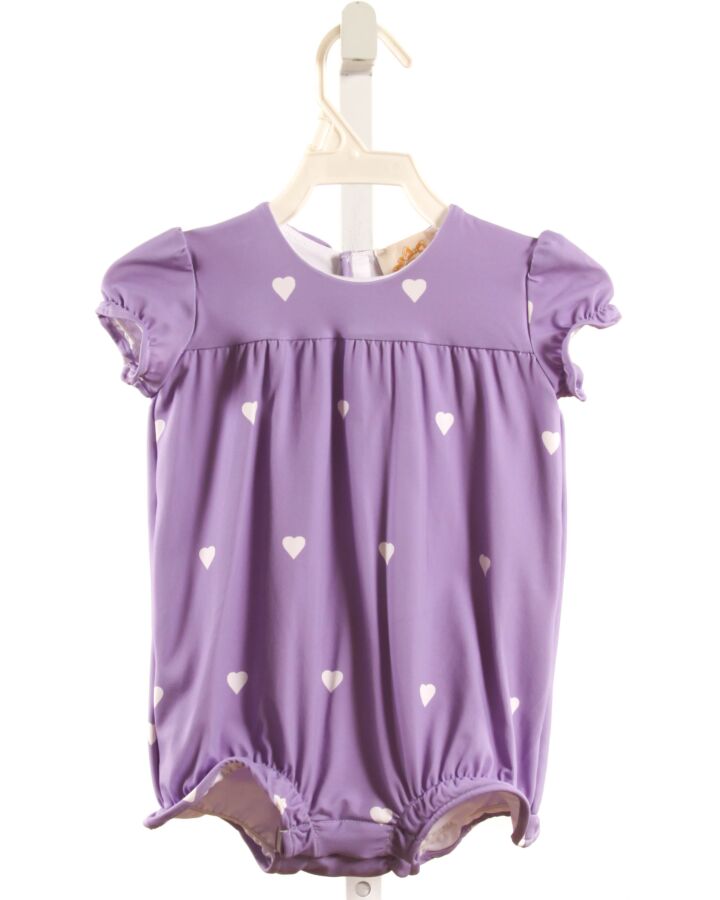 THE BEAUFORT BONNET COMPANY  PURPLE   PRINTED DESIGN 1-PIECE SWIMSUIT