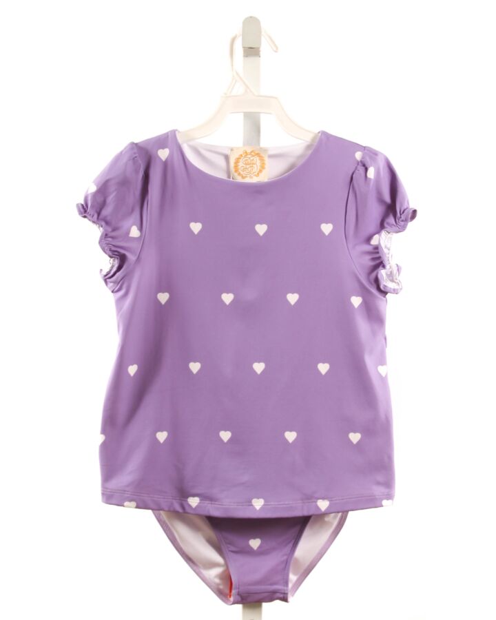 THE BEAUFORT BONNET COMPANY  PURPLE   PRINTED DESIGN 2-PIECE SWIMSUIT