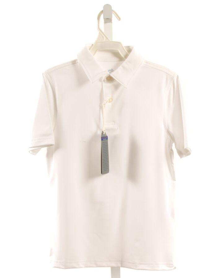 SOUTHERN TIDE  WHITE    KNIT SS SHIRT