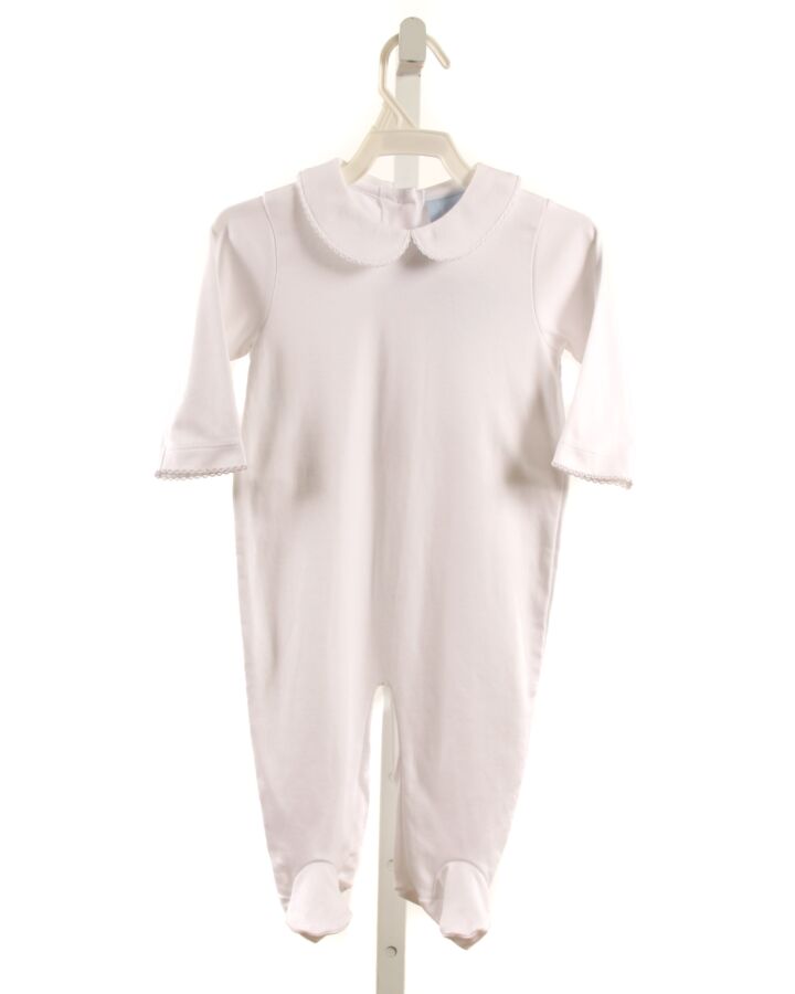 BELLA BLISS  WHITE KNIT   LAYETTE WITH PICOT STITCHING