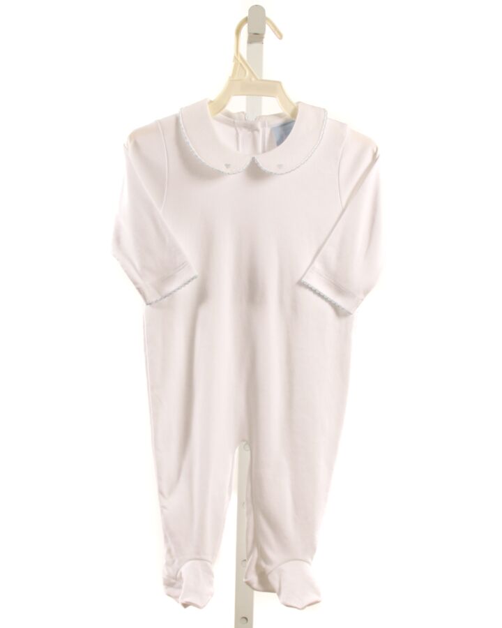 BELLA BLISS  WHITE KNIT   LAYETTE WITH PICOT STITCHING