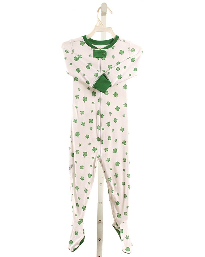 THE BEAUFORT BONNET COMPANY  GREEN KNIT  PRINTED DESIGN LOUNGEWEAR
