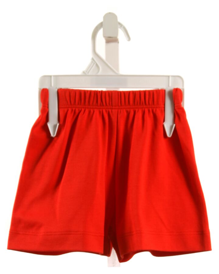 JAMES & LOTTIE  RED KNIT   SHORTS