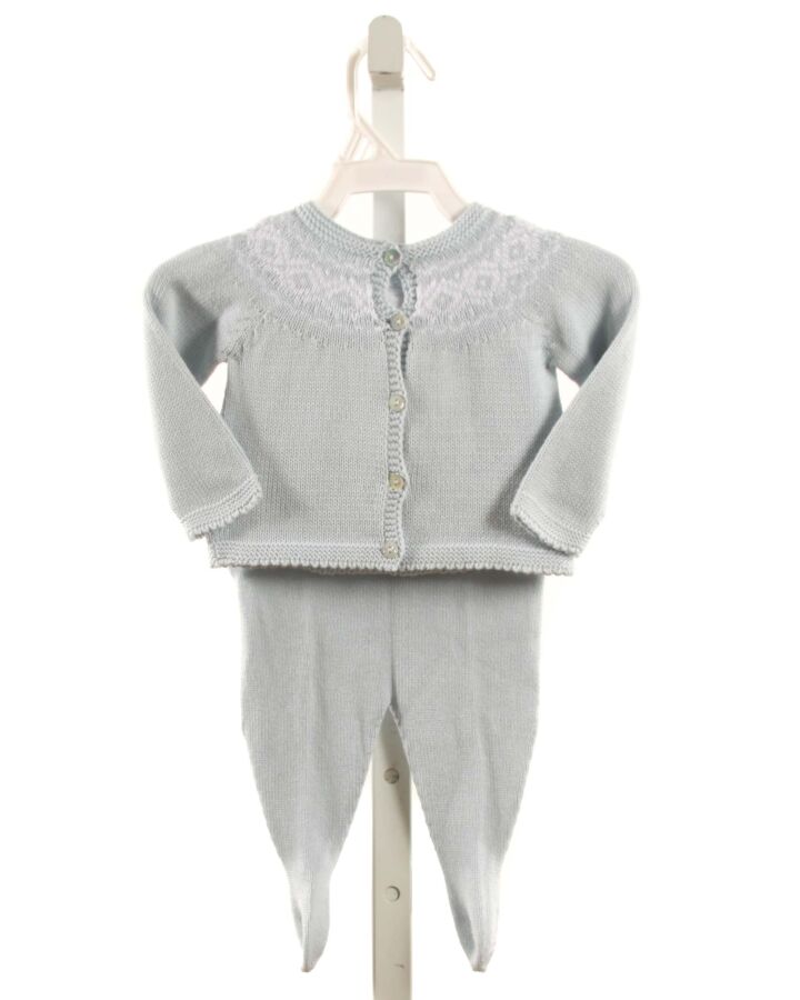 MI LUCERO  BLUE    2-PIECE DRESSY OUTFIT