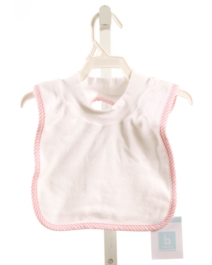 BELLA BLISS  WHITE TERRY CLOTH   BIB