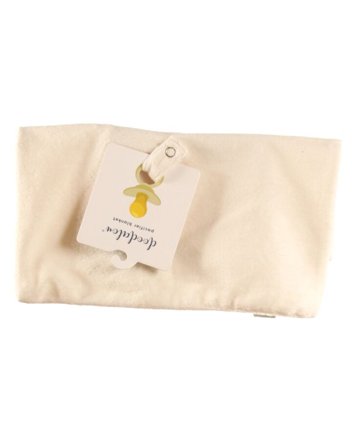 DOODALOU  WHITE VELOUR   BLANKET