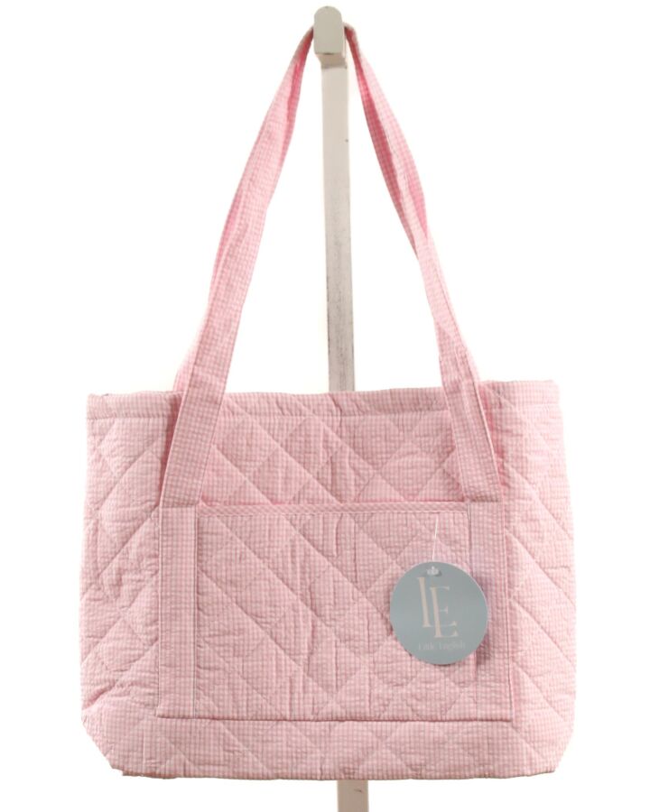 LITTLE ENGLISH  PINK SEERSUCKER   BAG