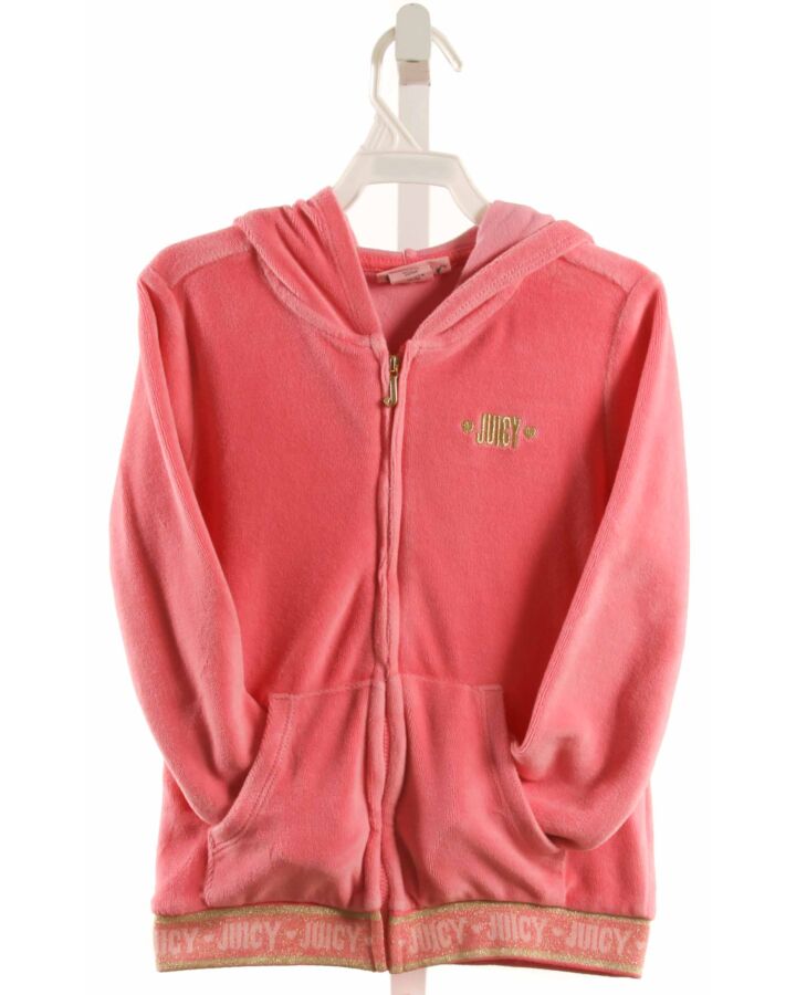 JUICY COUTURE  PINK VELOUR   OUTERWEAR