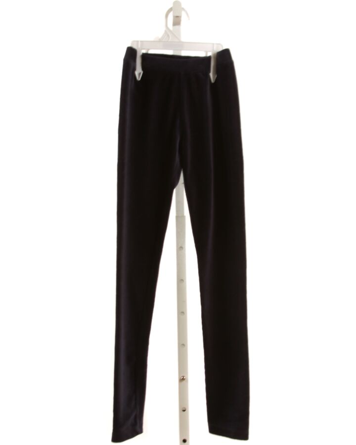 CREWCUTS  NAVY VELOUR   LEGGINGS