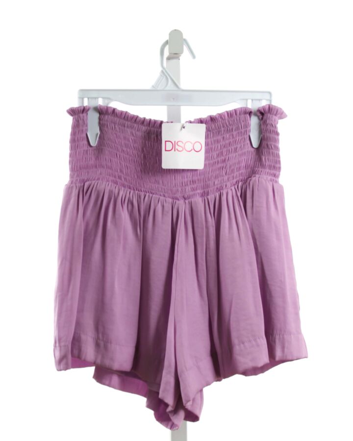 TCEC  LAVENDER  SMOCKED SHORTS