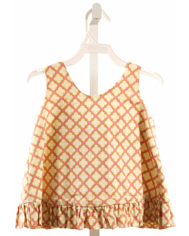 HANNAH KATE  PALE YELLOW    SLEEVELESS SHIRT