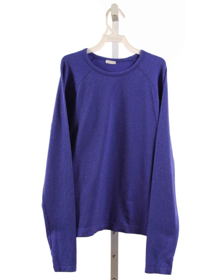 ATHLETA GIRL  BLUE    KNIT LS SHIRT