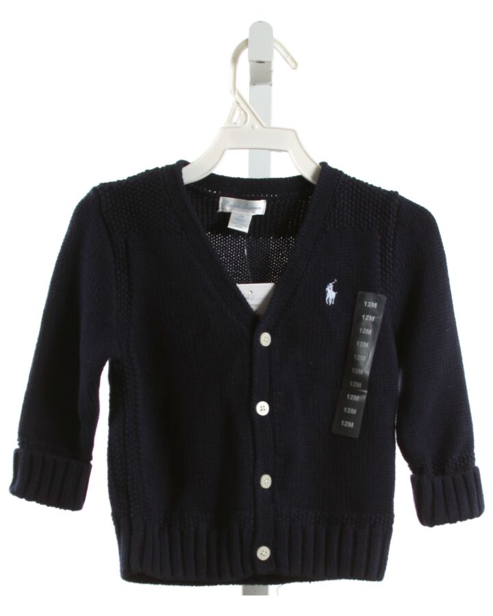 RALPH LAUREN  NAVY    CARDIGAN