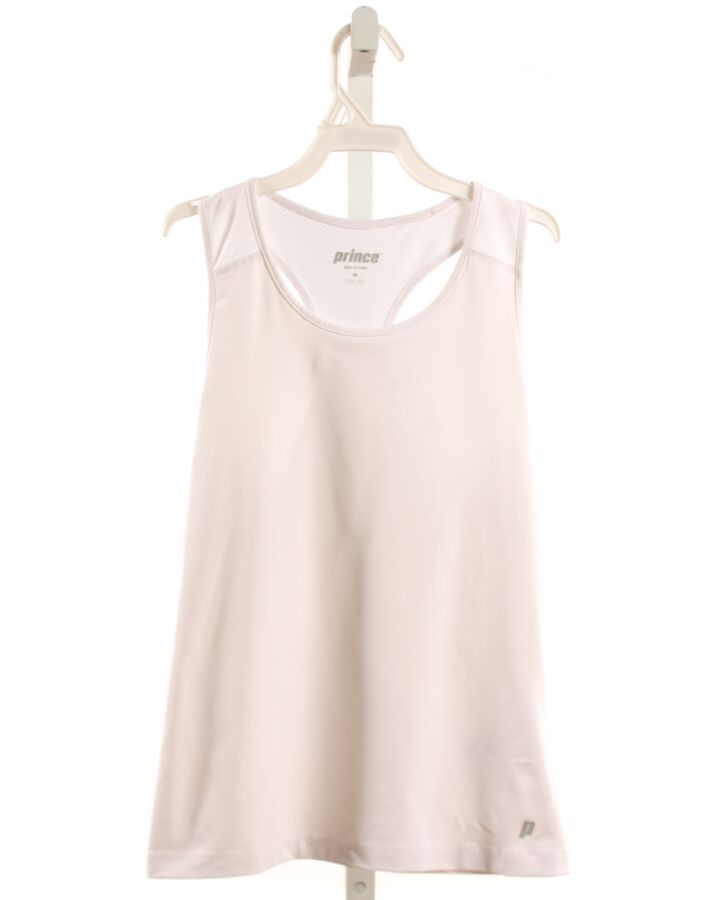 Prince  WHITE KNIT   SLEEVELESS SHIRT