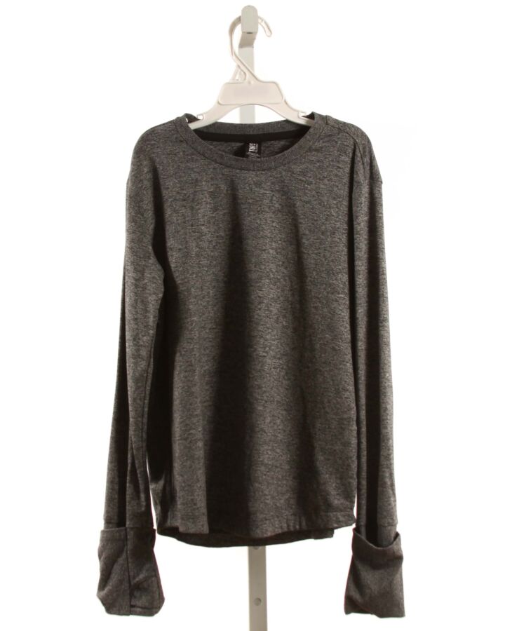 ATHLETA GIRL  GRAY KNIT   SHIRT-LS