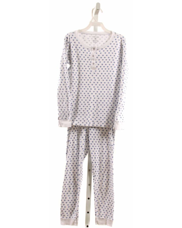 ROBERTA ROLLER RABBIT  BLUE KNIT  PRINTED DESIGN LOUNGEWEAR