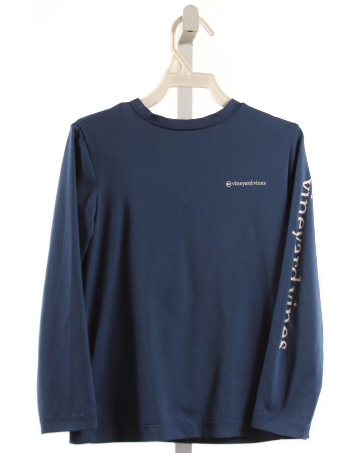 VINEYARD VINES  NAVY    KNIT LS SHIRT