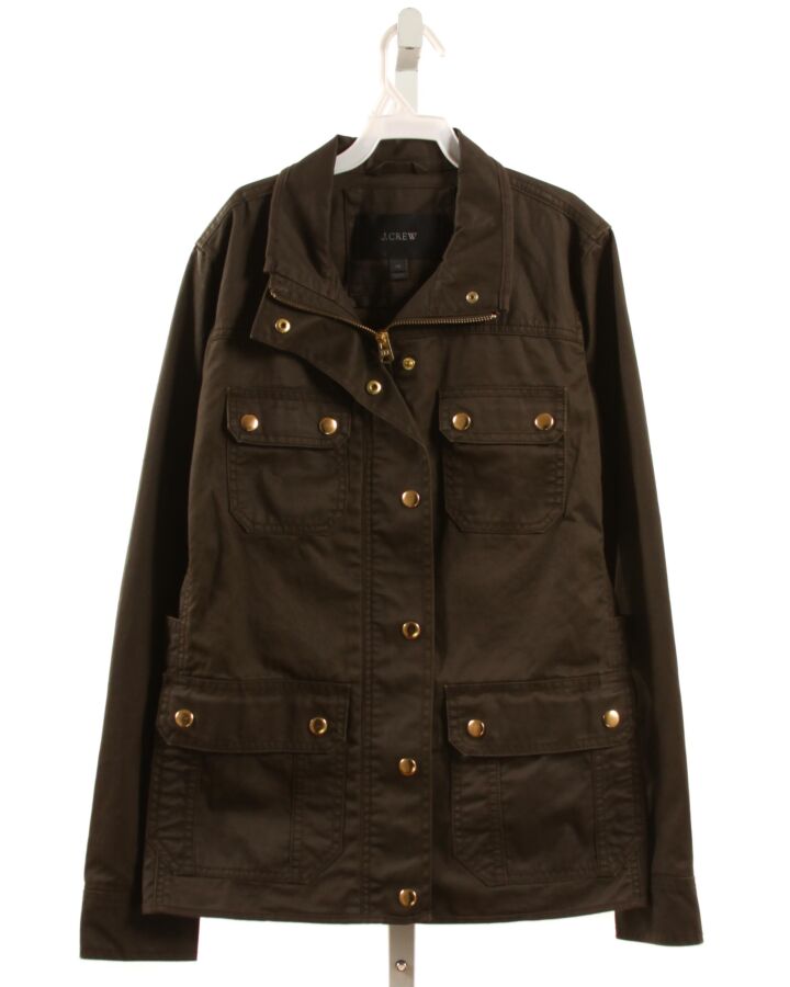 J. CREW  BROWN    OUTERWEAR