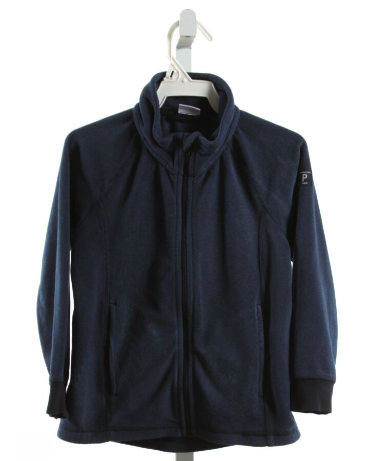 POLARN O. PYRET  NAVY FLEECE   PULLOVER