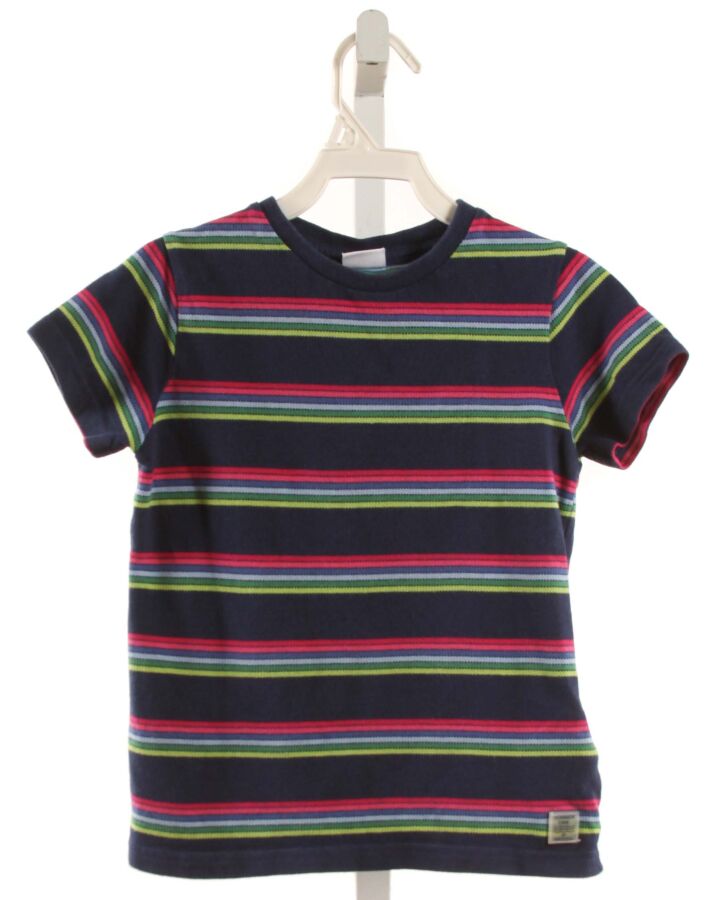 MAYORAL  MULTI-COLOR  STRIPED  KNIT SS SHIRT