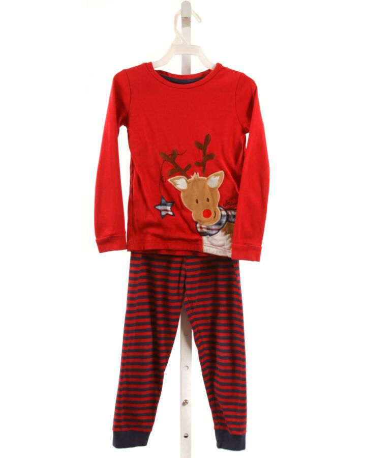 JOJO MAMAN BEBE  RED   APPLIQUED LOUNGEWEAR