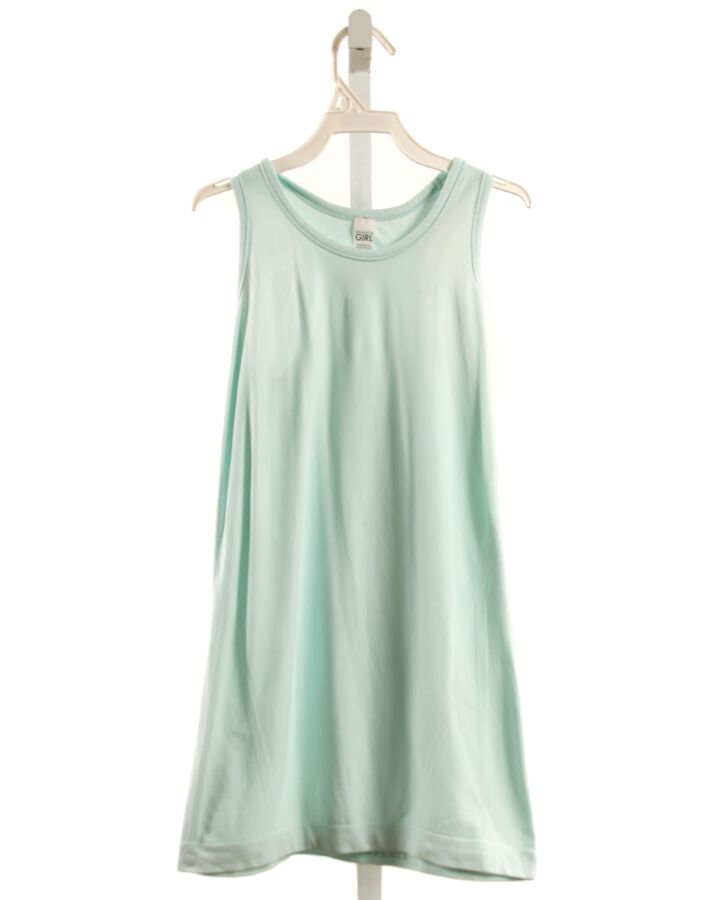 ATHLETA GIRL  AQUA    KNIT TANK