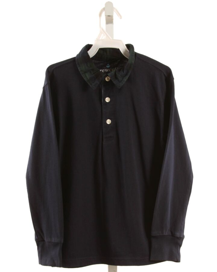 CREWCUTS  NAVY    KNIT LS SHIRT