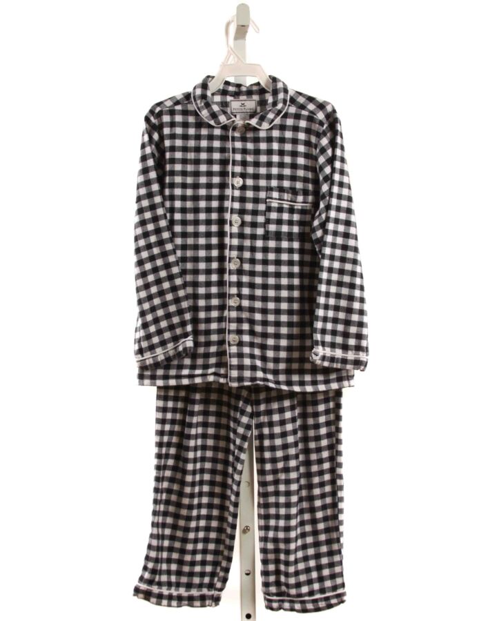 PETITE PLUME  BLUE  GINGHAM  LOUNGEWEAR