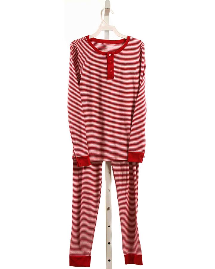 PETITE PLUME  RED  STRIPED  LOUNGEWEAR