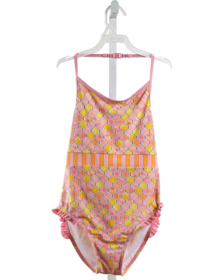 TOMMY BAHAMA  PINK  PRINT  1-PIECE SWIMSUIT