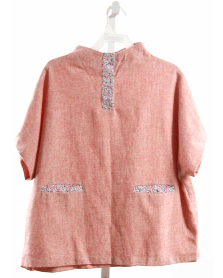 BISBY BY LITTLE ENGLISH  PINK WOOL   SHIRT-SS