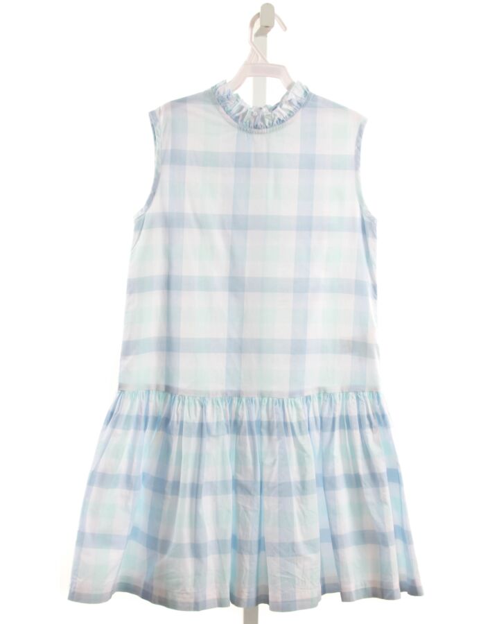 HANNAH KATE  LT BLUE  PLAID  DRESS