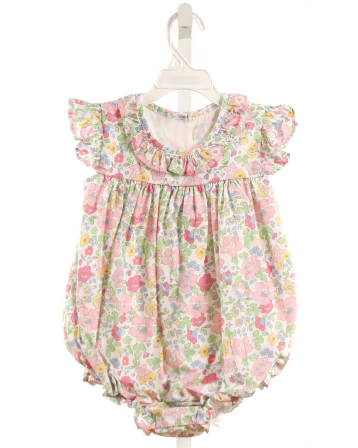 CECIL & LOU  PINK  FLORAL  BUBBLE