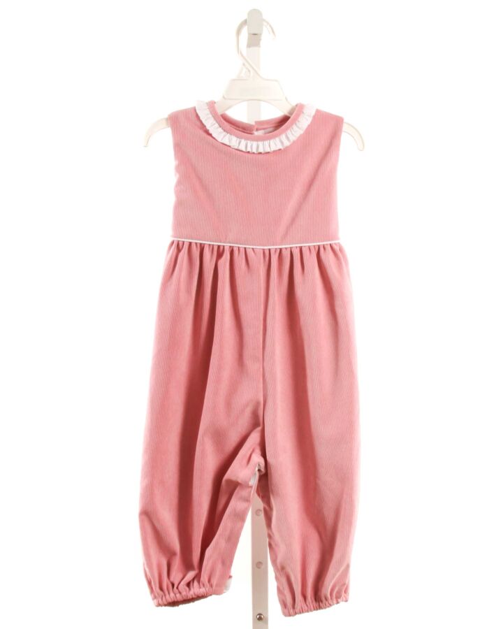 MARY & GRACE  PINK CORDUROY   ROMPER