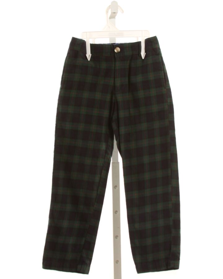 J. BAILEY  GREEN  PLAID  PANTS