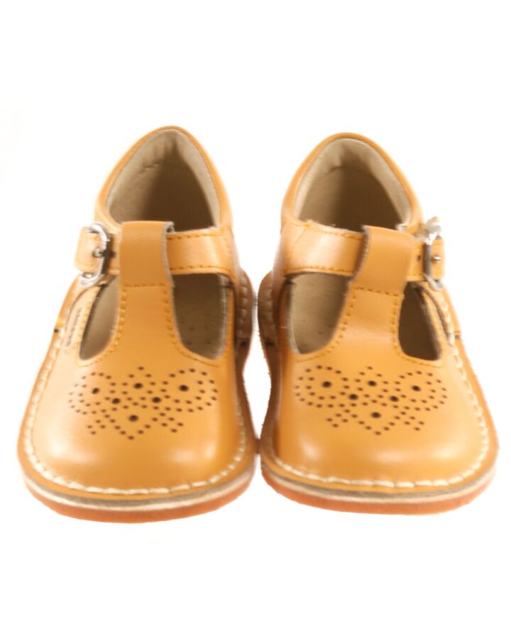 L'AMOUR BROWN MARY JANES  *EUC SIZE TODDLER 6