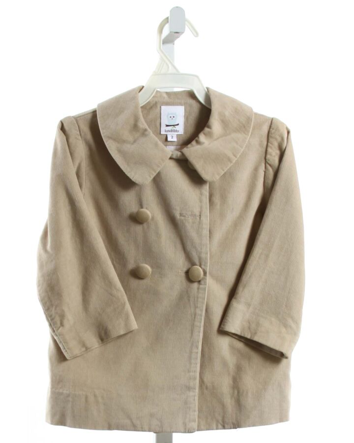 KATE & LIBBY  BROWN CORDUROY   OUTERWEAR