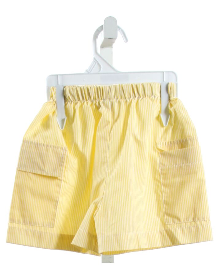 BANANA SPLIT  YELLOW  STRIPED  SHORTS