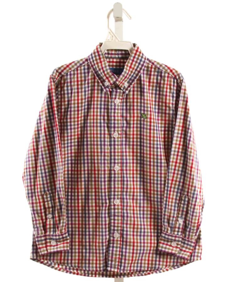 J. BAILEY  MULTI-COLOR  PLAID  DRESS SHIRT
