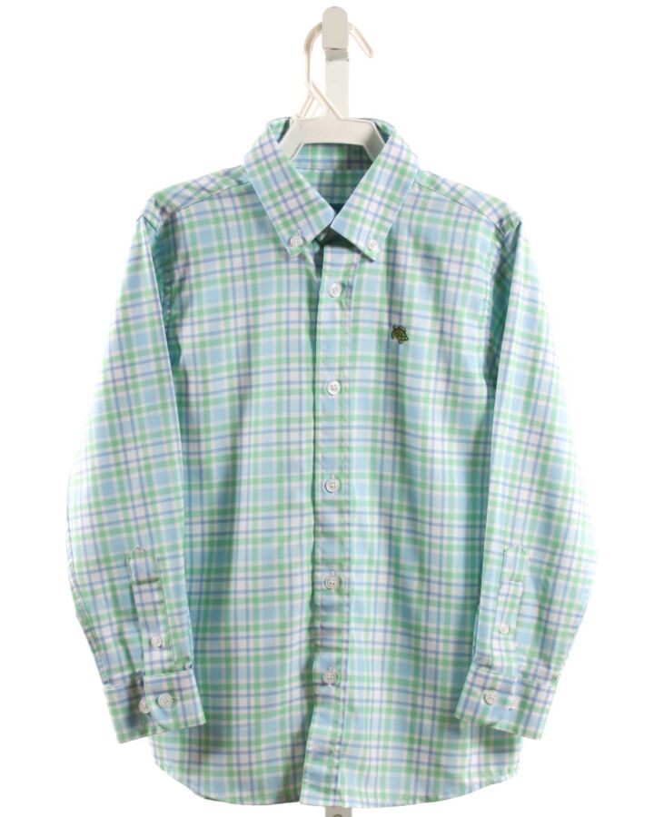 J. BAILEY  GREEN  PLAID  DRESS SHIRT