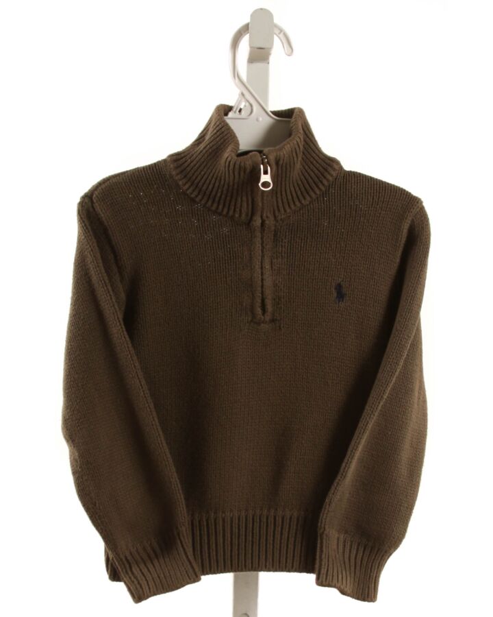 POLO BY RALPH LAUREN  BROWN    PULLOVER