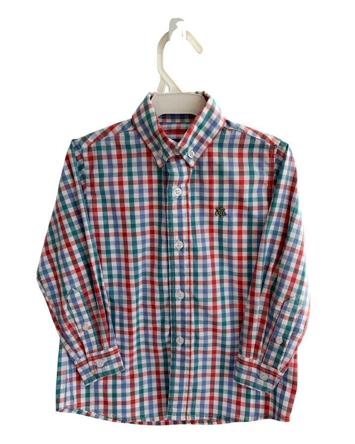 J. BAILEY  MULTI-COLOR  PLAID  DRESS SHIRT